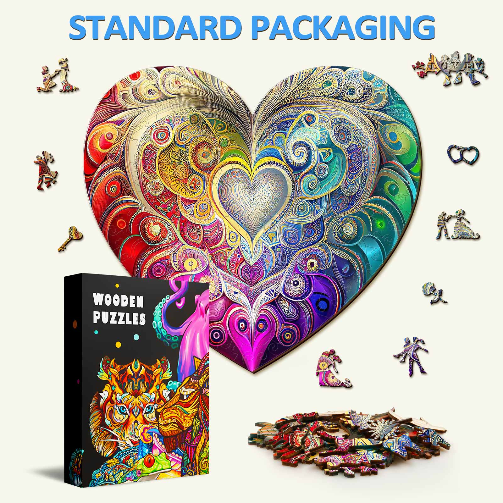 Brave Heart Wooden Jigsaw Puzzle