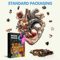 Mechanical Heart Wooden Jigsaw Puzzle