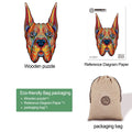 Great Dane Wooden Jigsaw Puzzle