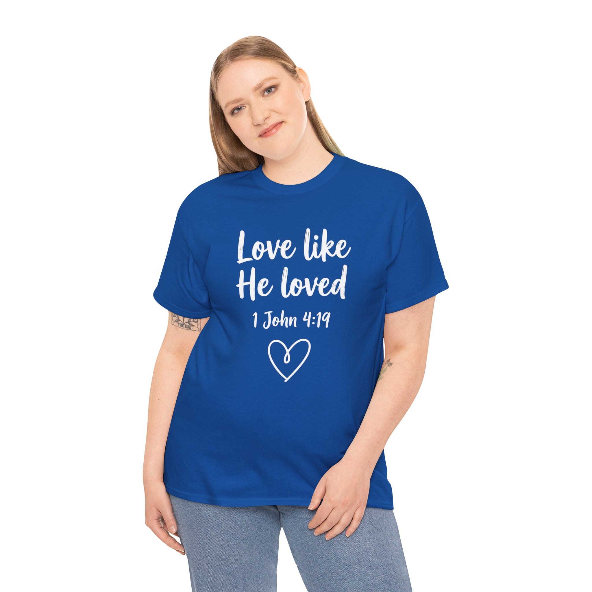 LOVE LIKE HE DOES TEE