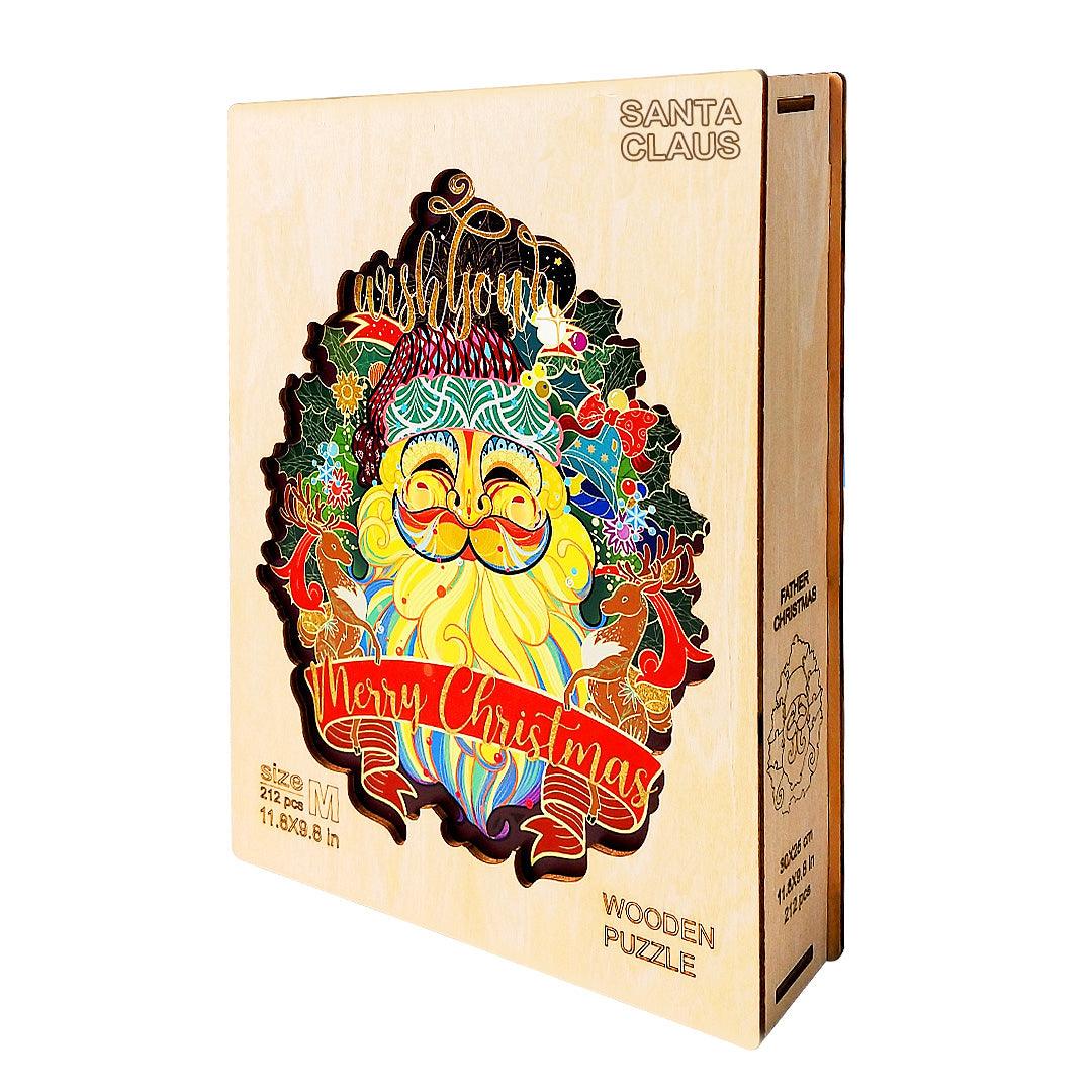 Santa Claus Wooden Jigsaw Puzzle