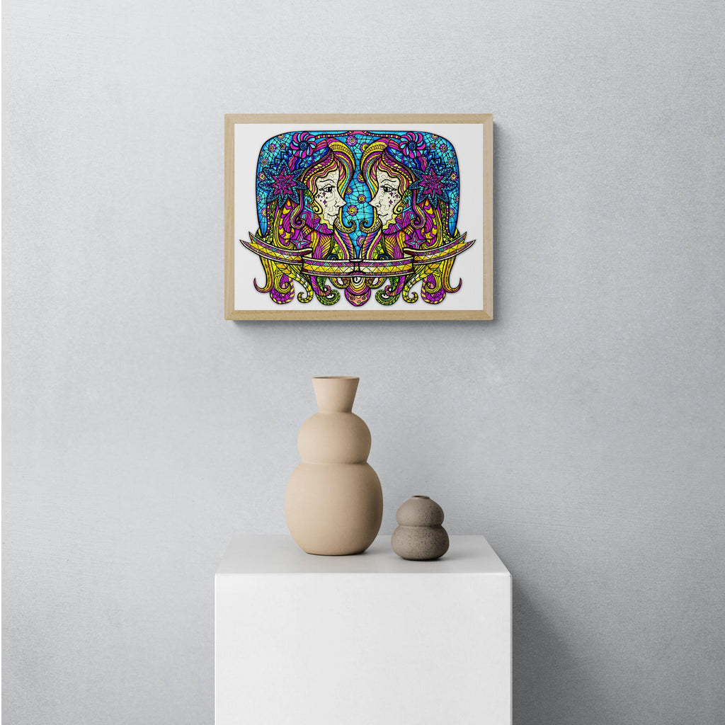 Constellation Gemini Wooden Jigsaw Puzzle