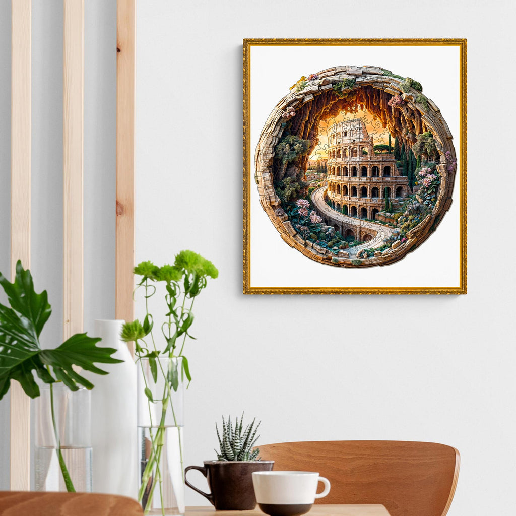 3D Colosseum Wooden Jigsaw Puzzle