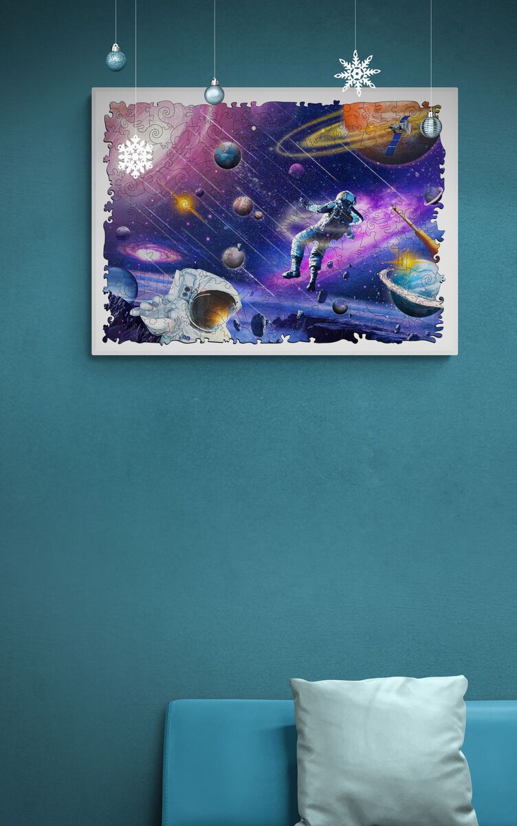 Space Exploration Wooden Jigsaw Puzzle