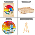 Charming Aegean Sea Wooden Jigsaw Puzzle