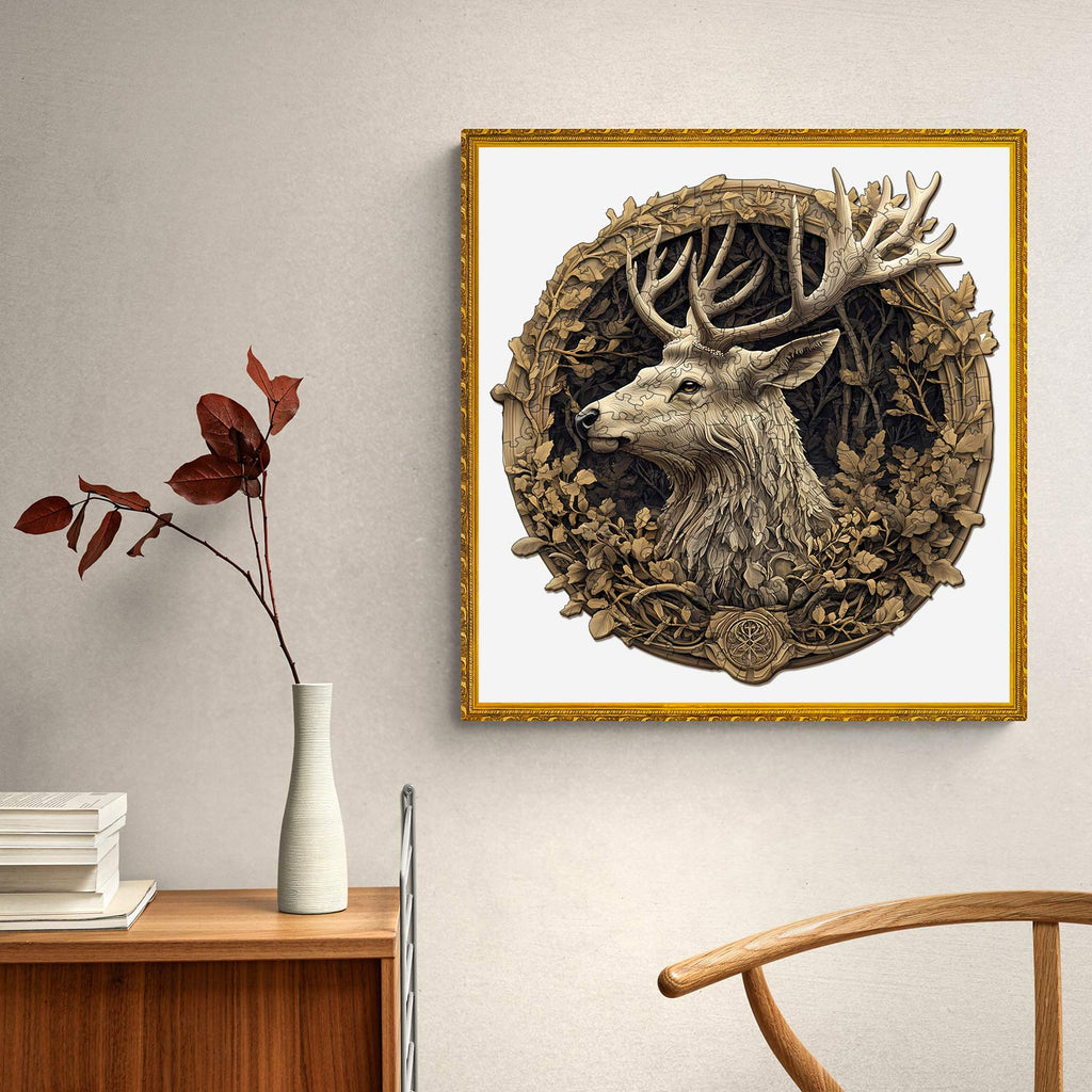 3D Deer Wooden Jigsaw Puzzle