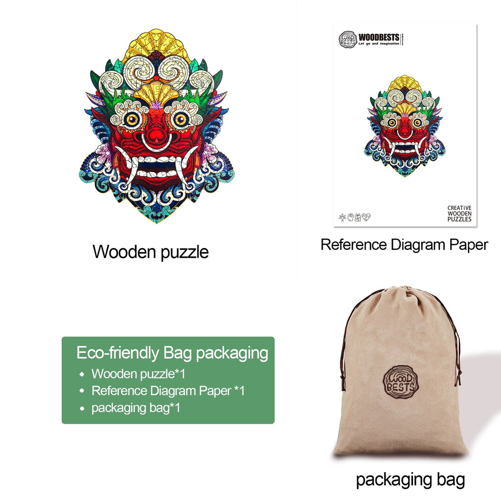 Ancient Mask Jigsaw Puzzle