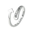"TRUE LOVE WAITS" Blessed Christian Ring by Godisabove™