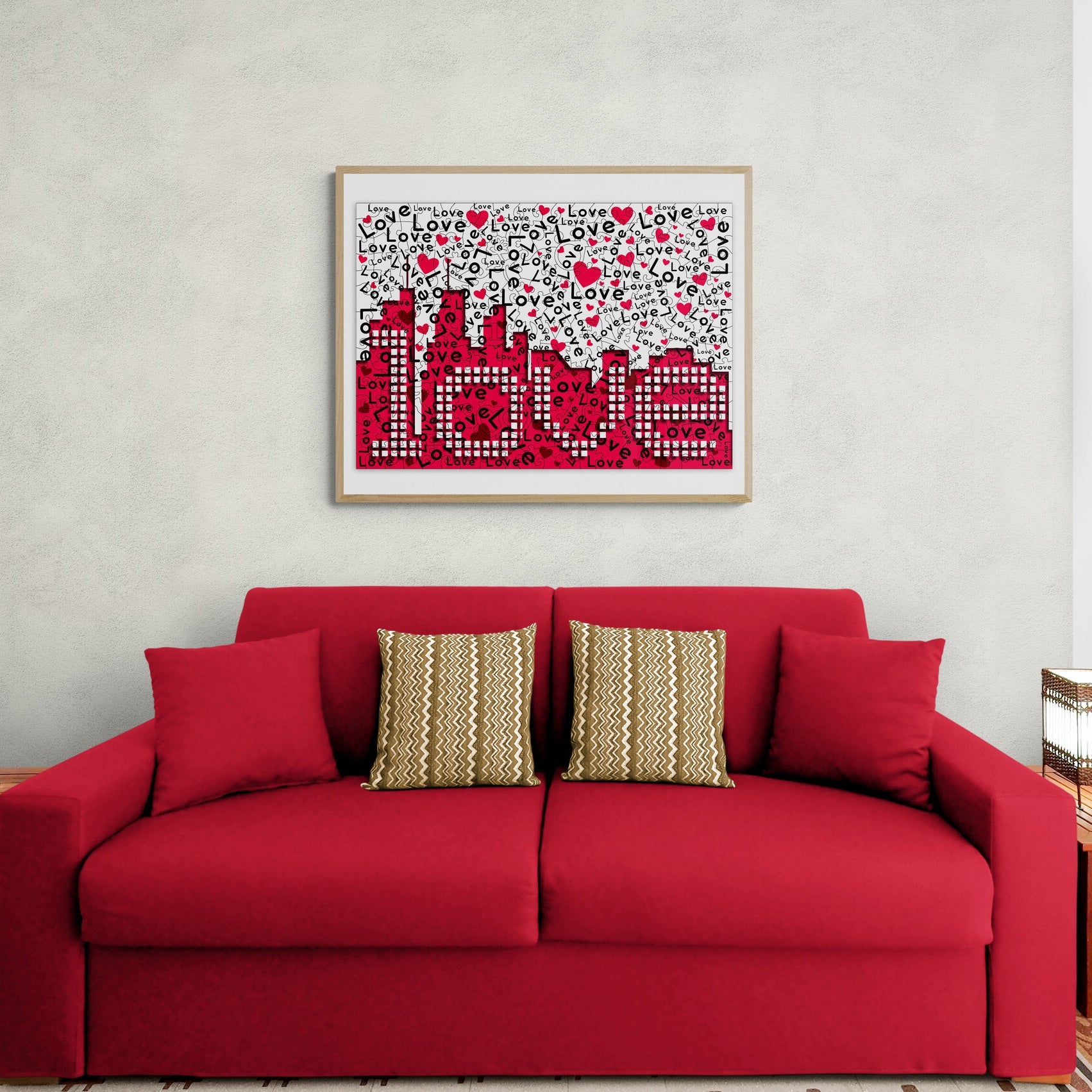 Love Challenge Wooden Jigsaw Puzzle