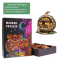 Acorn mouse Wooden Jigsaw Puzzle