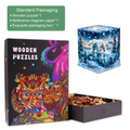 Frozen polar bears-2 Wooden Jigsaw Puzzle