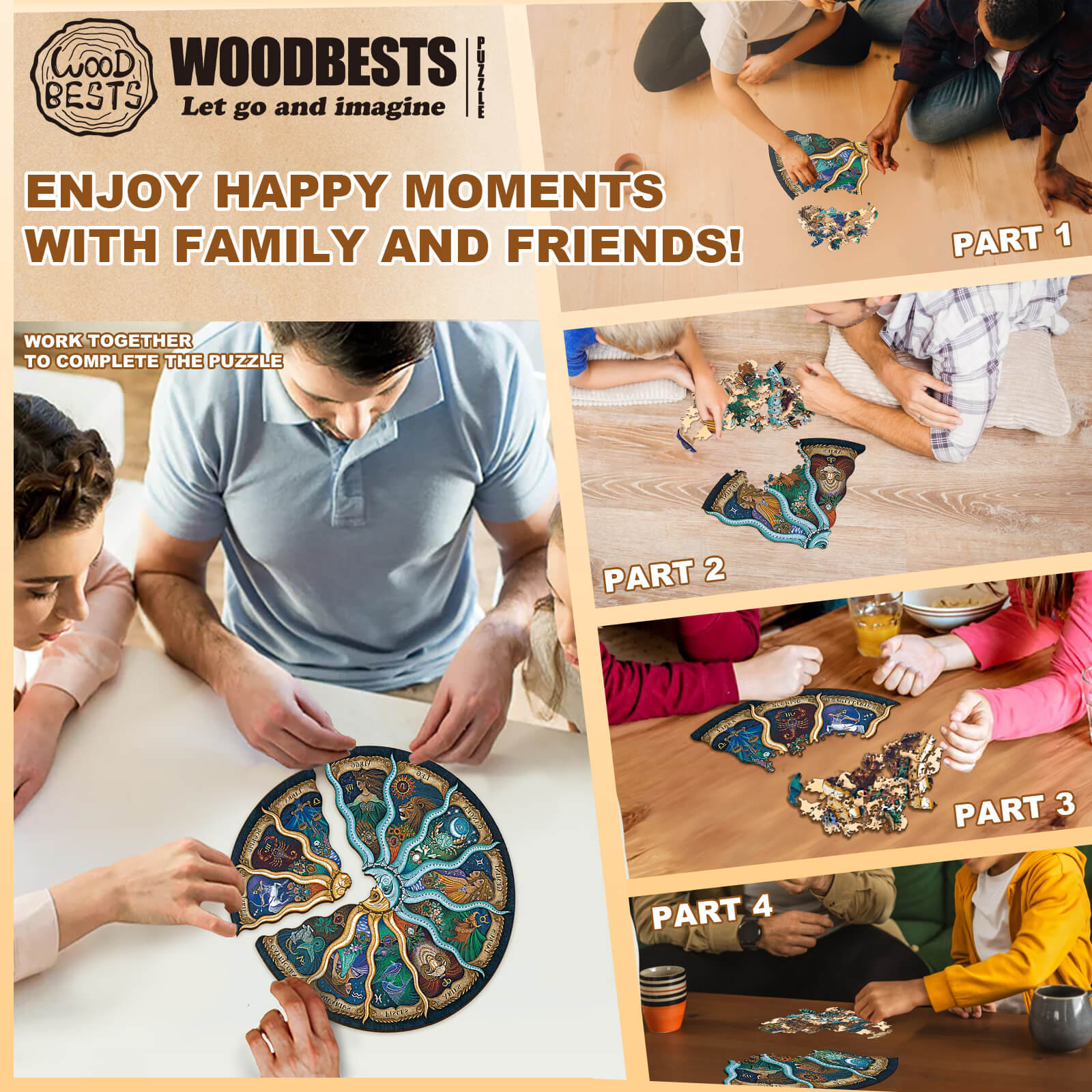 Party Puzzle-Zodiac Horoscope