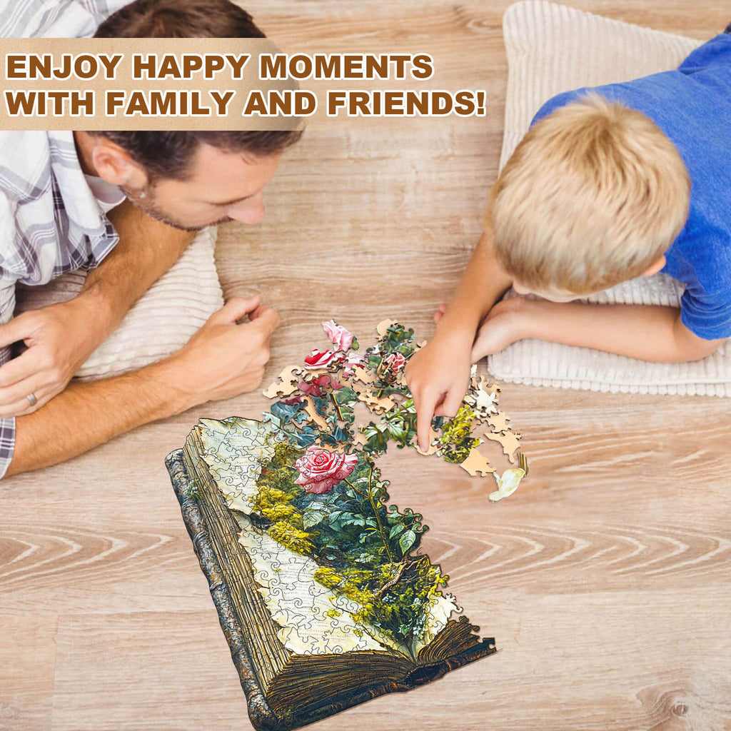 The Last Bloom  Wooden Jigsaw Puzzle