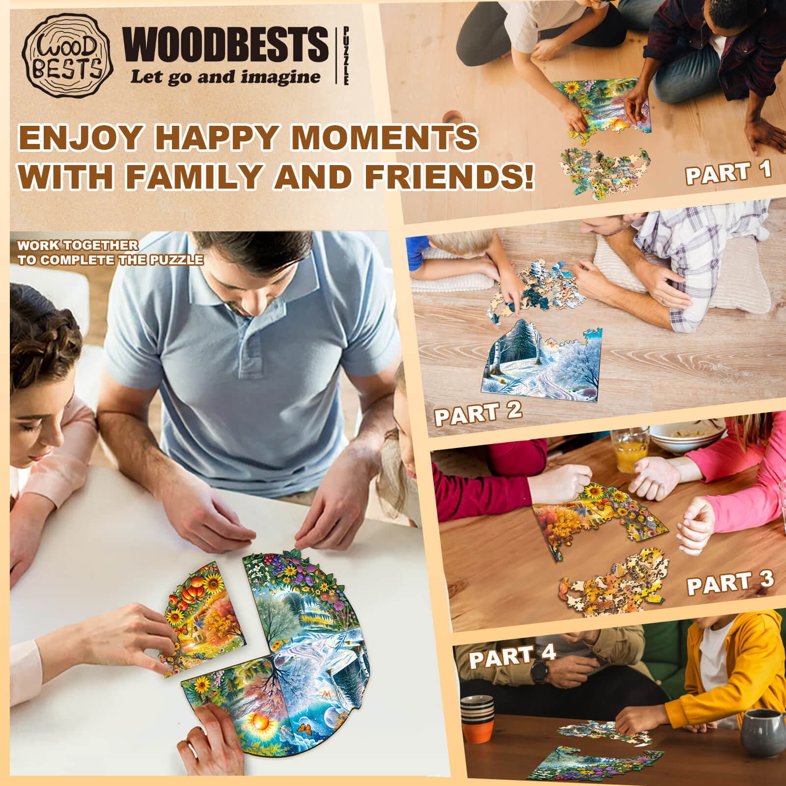 Party Puzzle-Four Seasons
