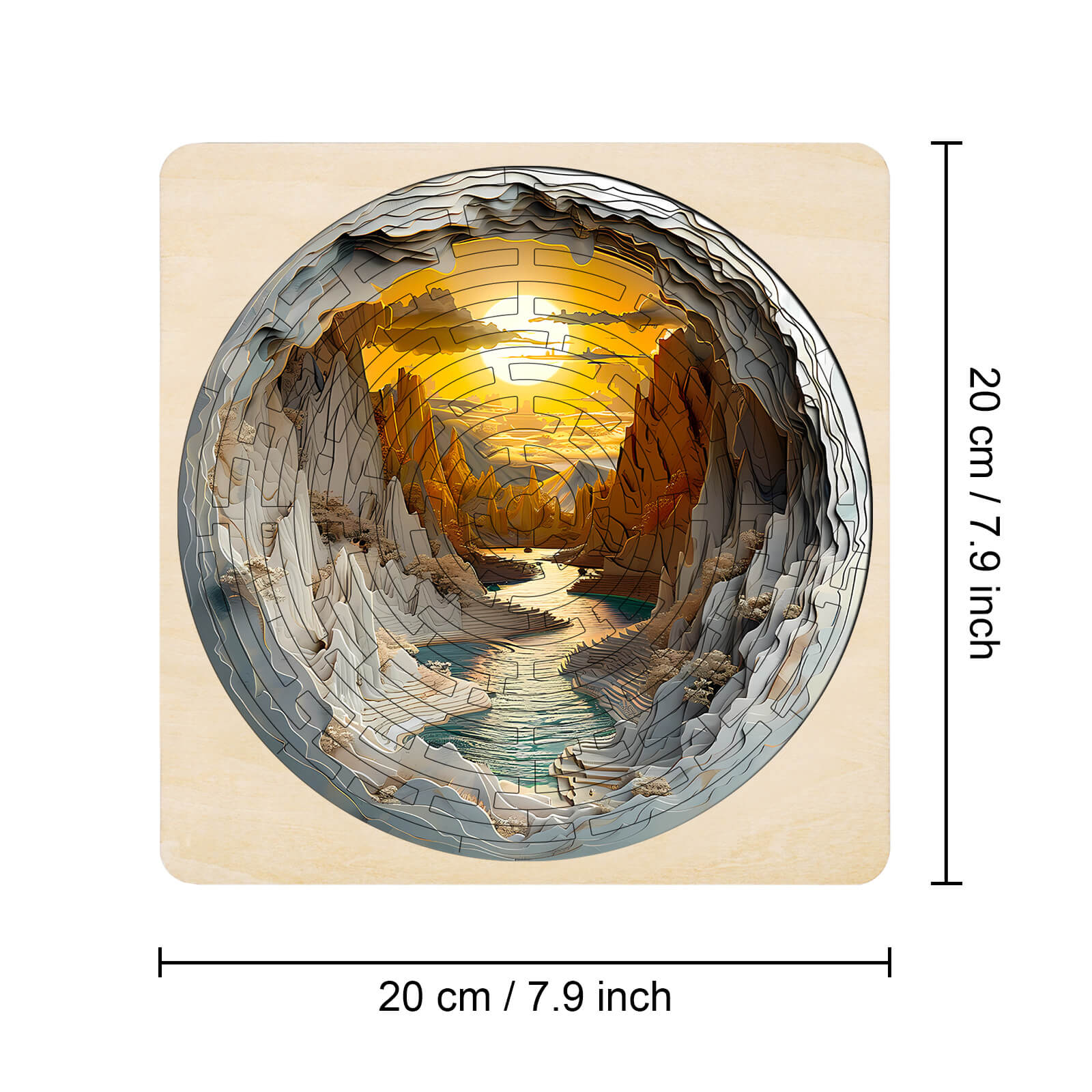 Maze Puzzles—Golden River