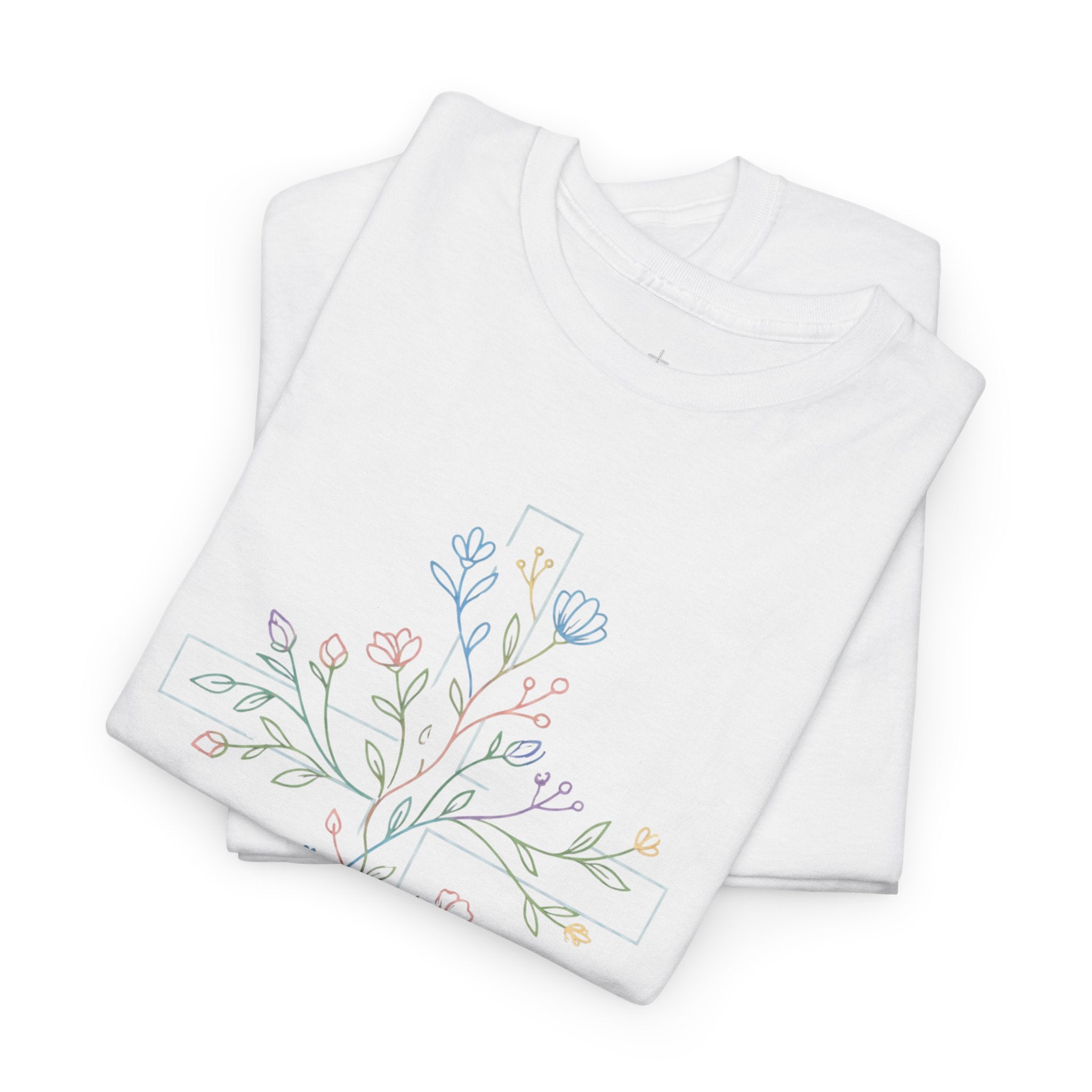 COLORFUL CROSS TEE