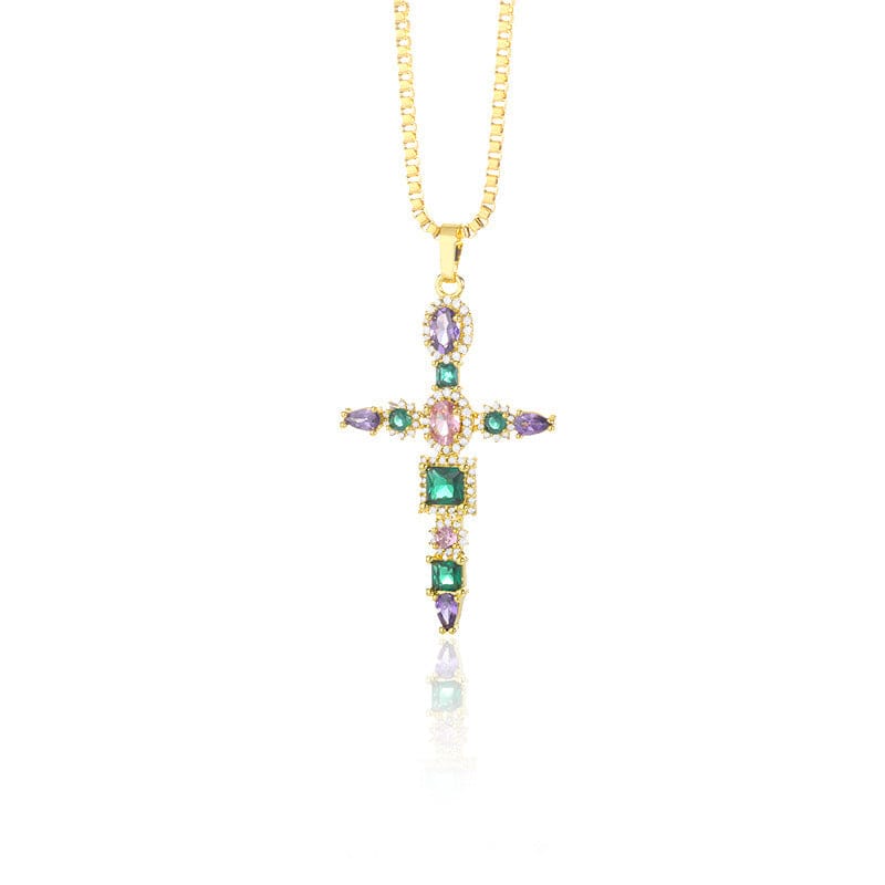 SIMPLE CROSS NECKLACE