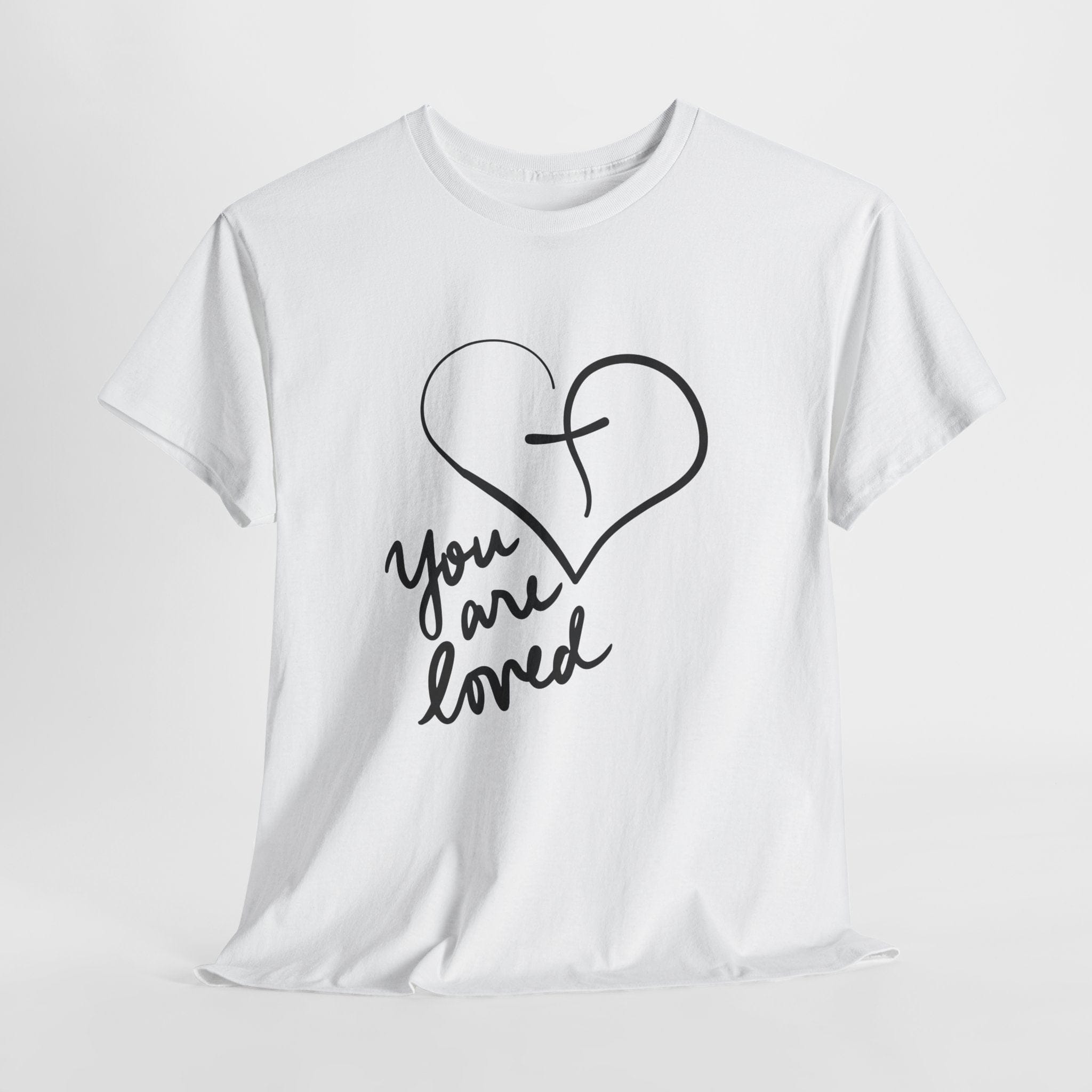 YOU ARE LOVED CALLIGRAPHY TEE
