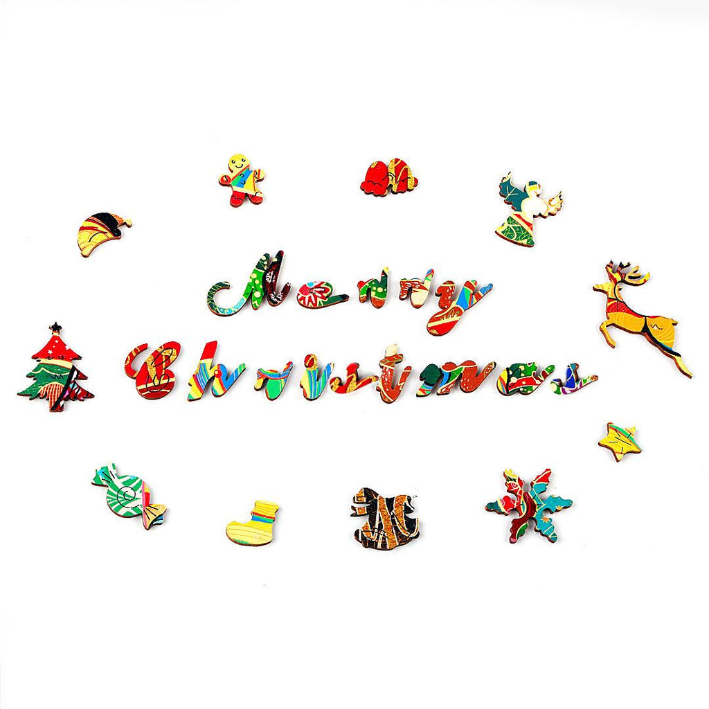 Santa Claus Wooden Jigsaw Puzzle