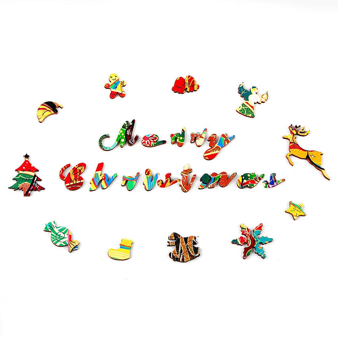 Santa Claus Wooden Jigsaw Puzzle
