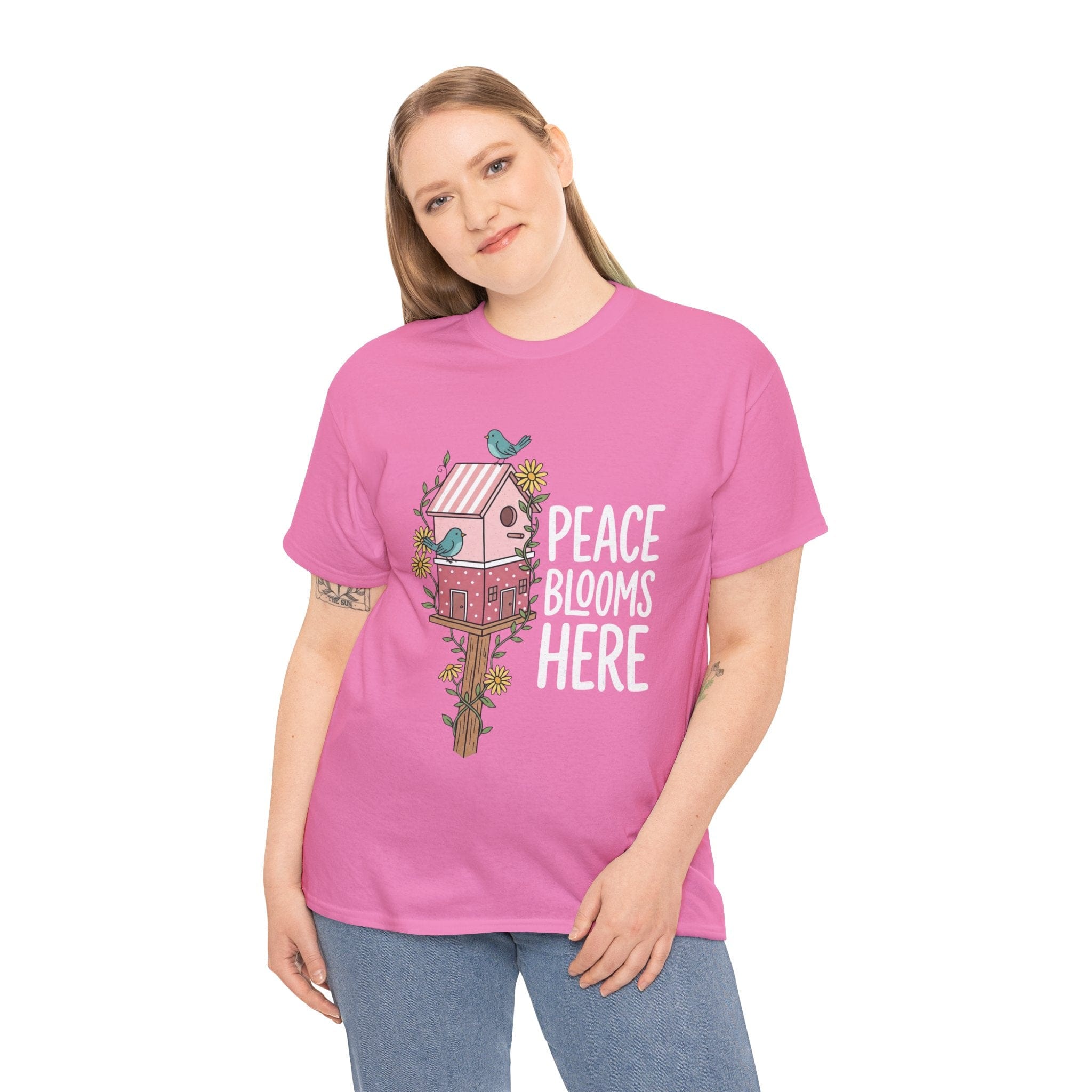 PEACE BLOOMS TEE