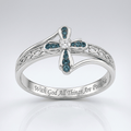 GOD'S PROMISE CROSS RING