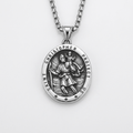 ST. CHRISTOPHER MEDAL NECKLACE