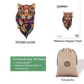 Vigilant Leopard Wooden Jigsaw Puzzle