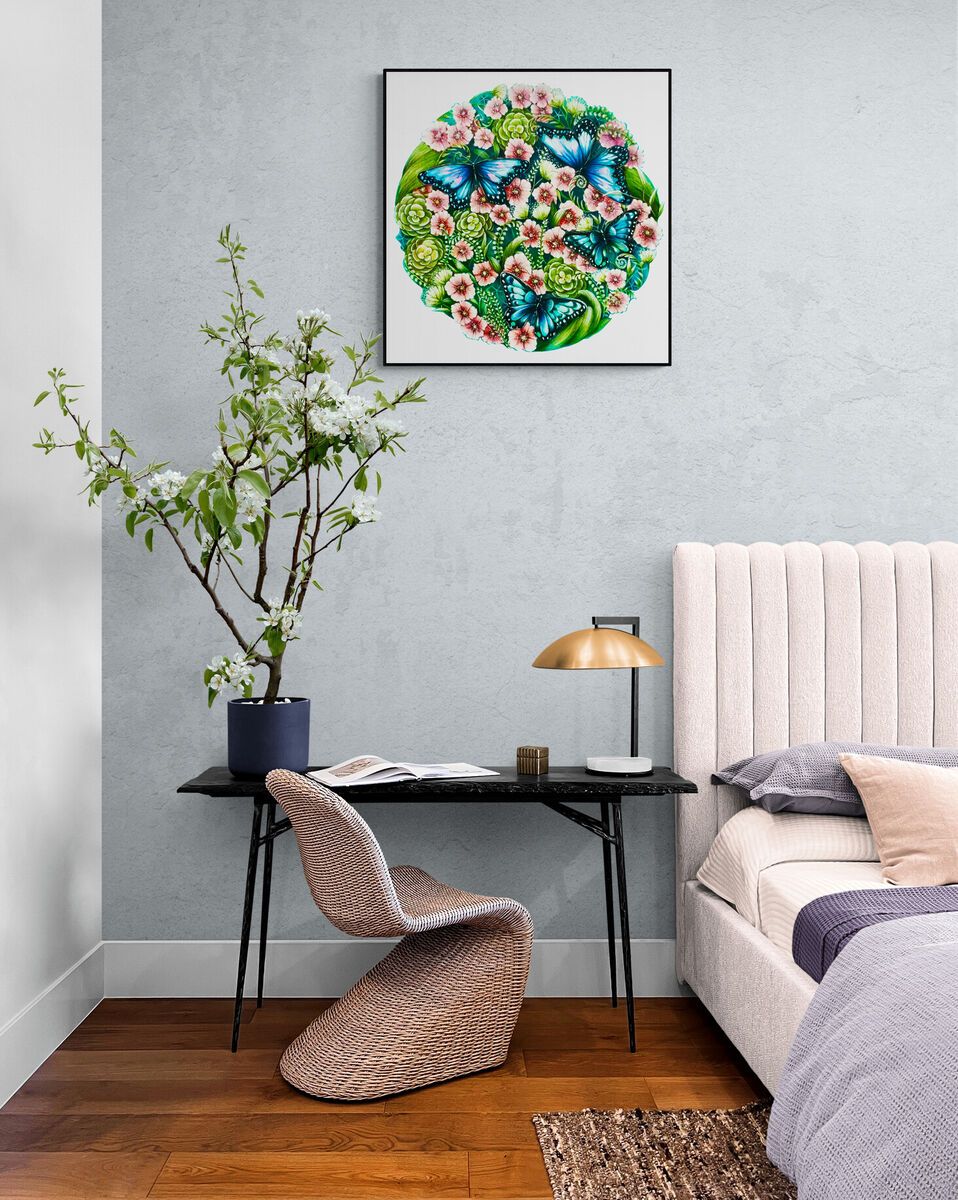 Flowers And Butterflies