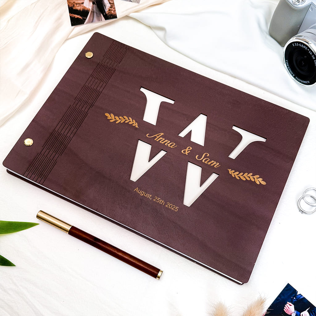 Wedding Photo Album - Custom Unique Photo Book