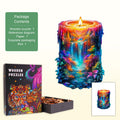 Enchanted Flame Wooden Jigsaw Puzzle