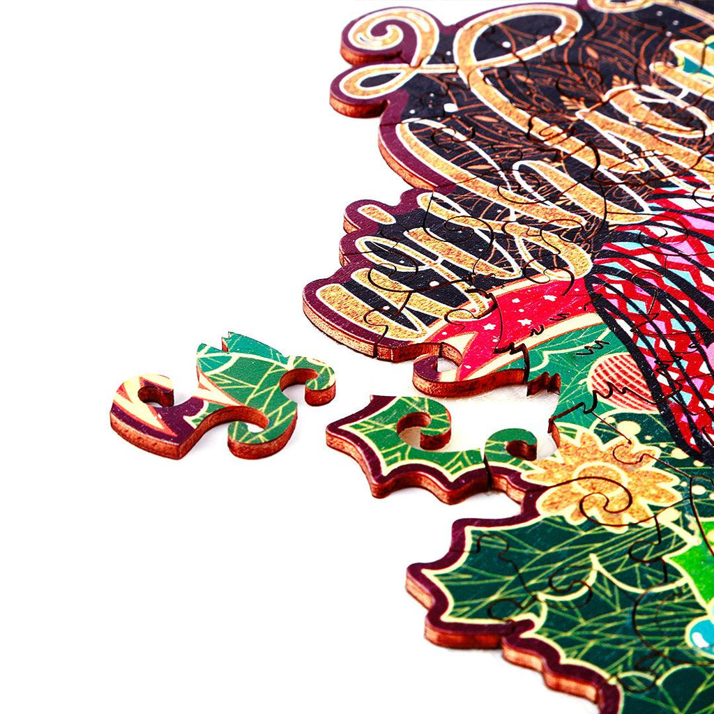 Santa Claus Wooden Jigsaw Puzzle