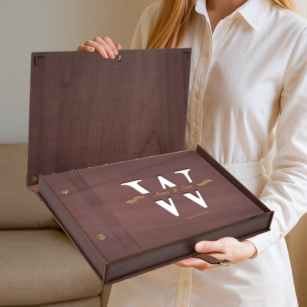 Wedding Photo Album - Custom Unique Photo Book