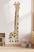 Wooden Giraffe Growth Chart Height Ruler for Kids