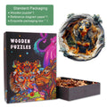 3D Dachshund-1 Wooden Jigsaw Puzzle