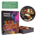 Whiskers Library-1  Wooden Jigsaw Puzzle