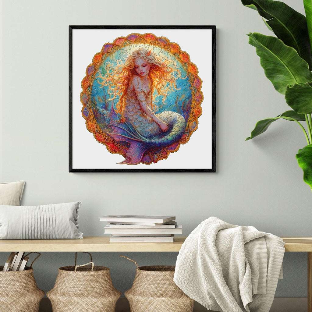Flash Sale⚡  Dreamy Mermaid Wooden Jigsaw Puzzle