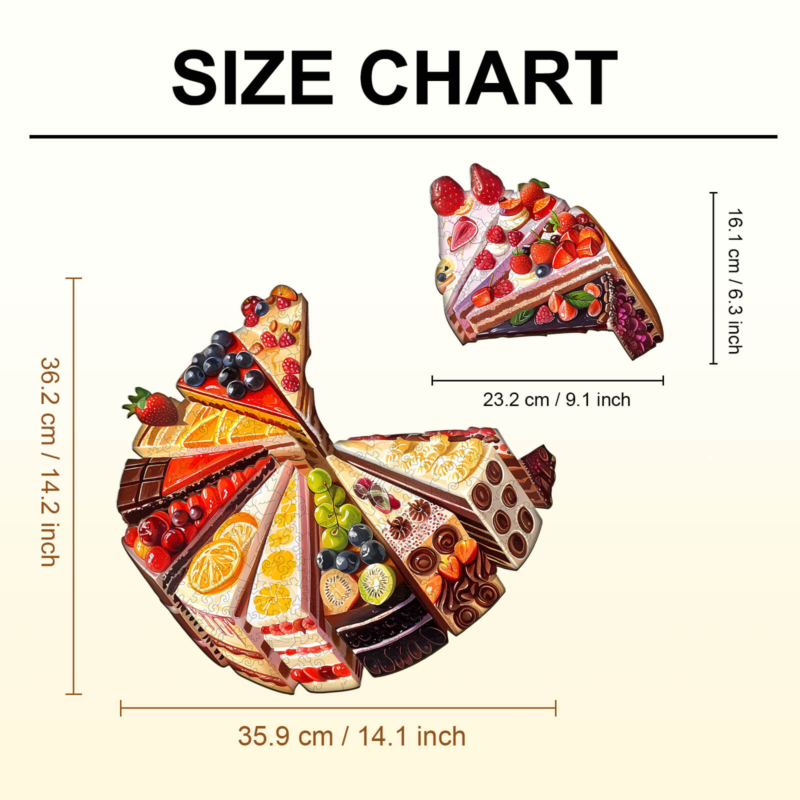 Party Puzzle-Delicious Cake