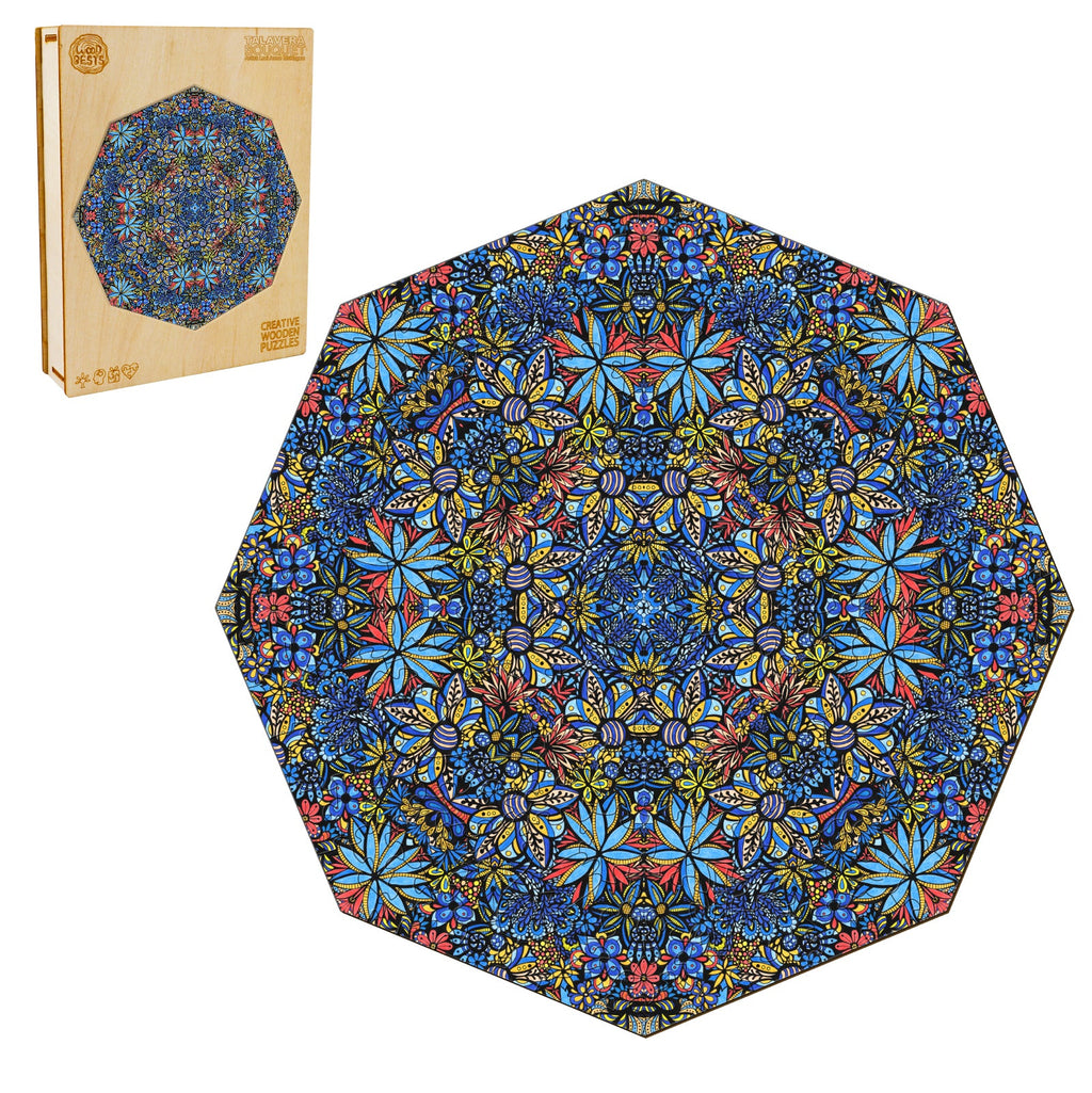 Mandala Talavera Bouquet - By Artist Lori Anne McKague