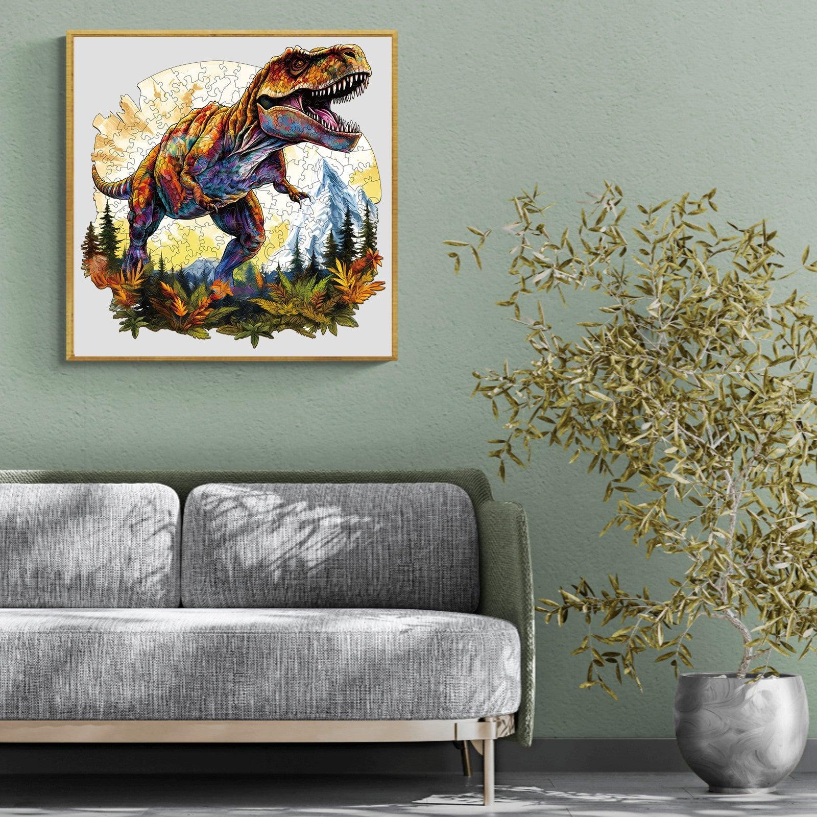T-rex Wooden Jigsaw Puzzle