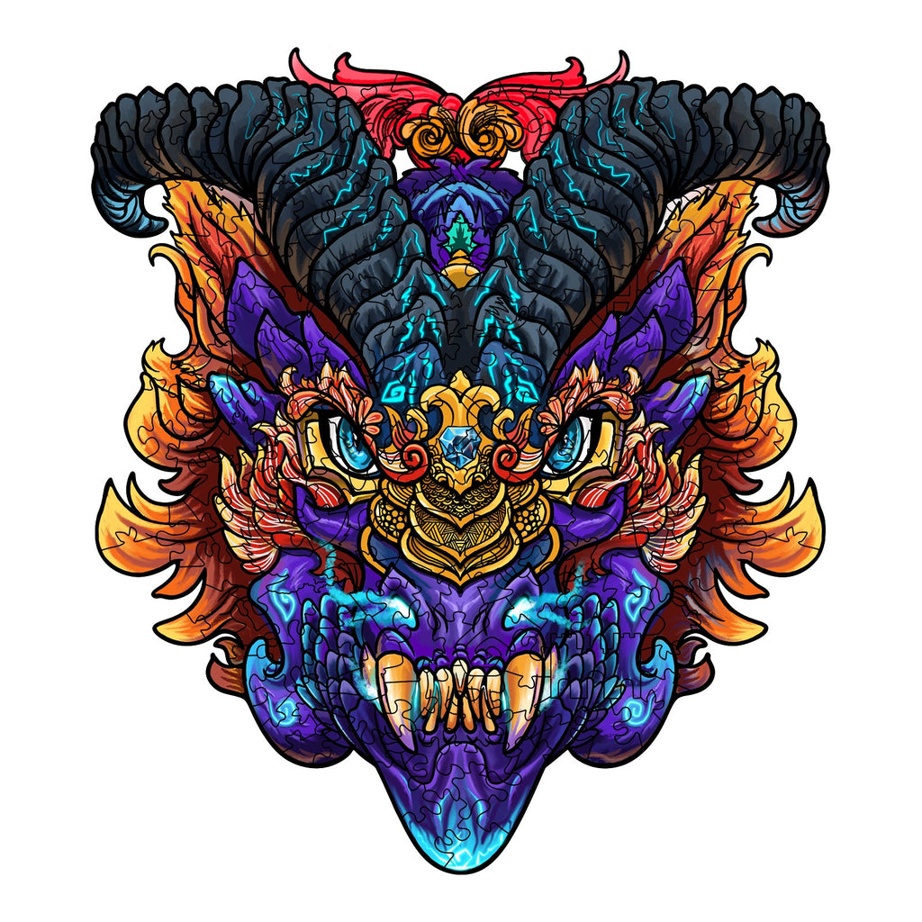 Magic Dragon Wooden Jigsaw Puzzle