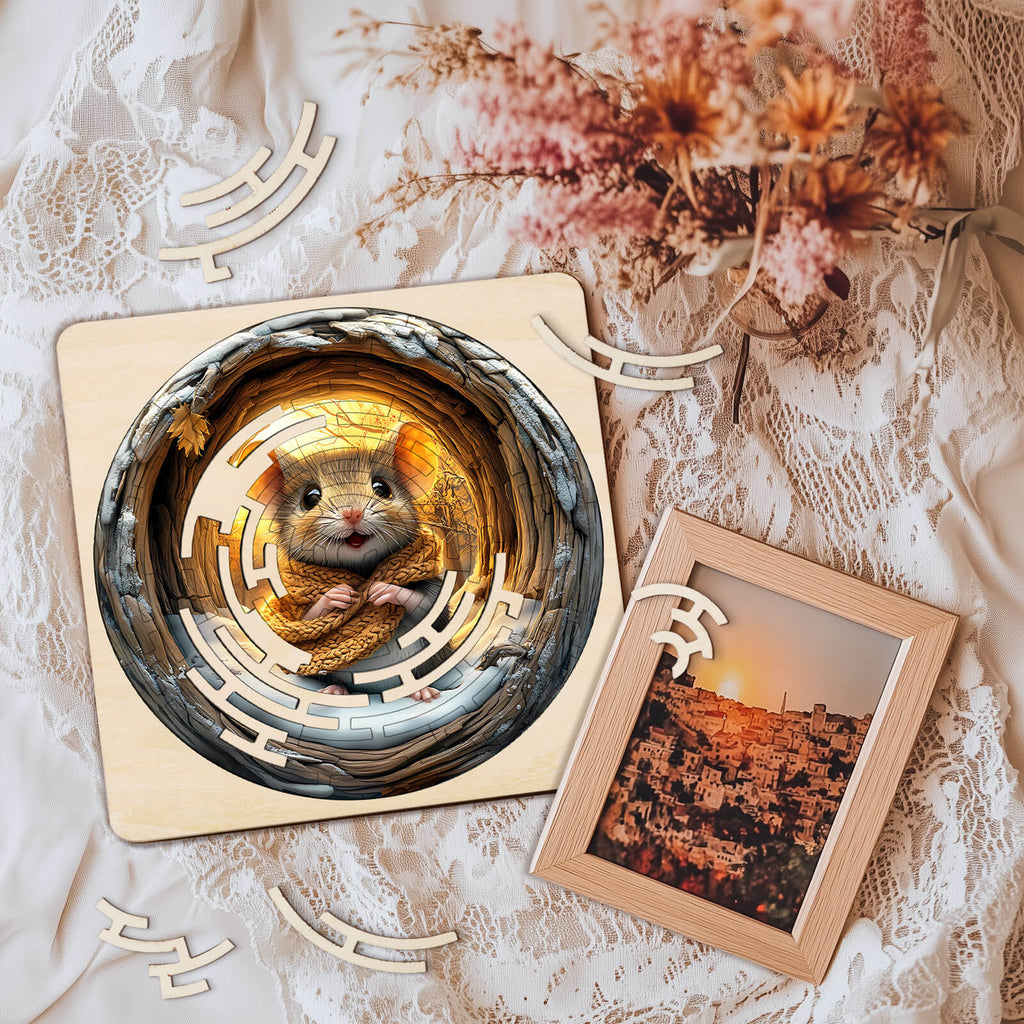 Maze Puzzles—Cute Mouse