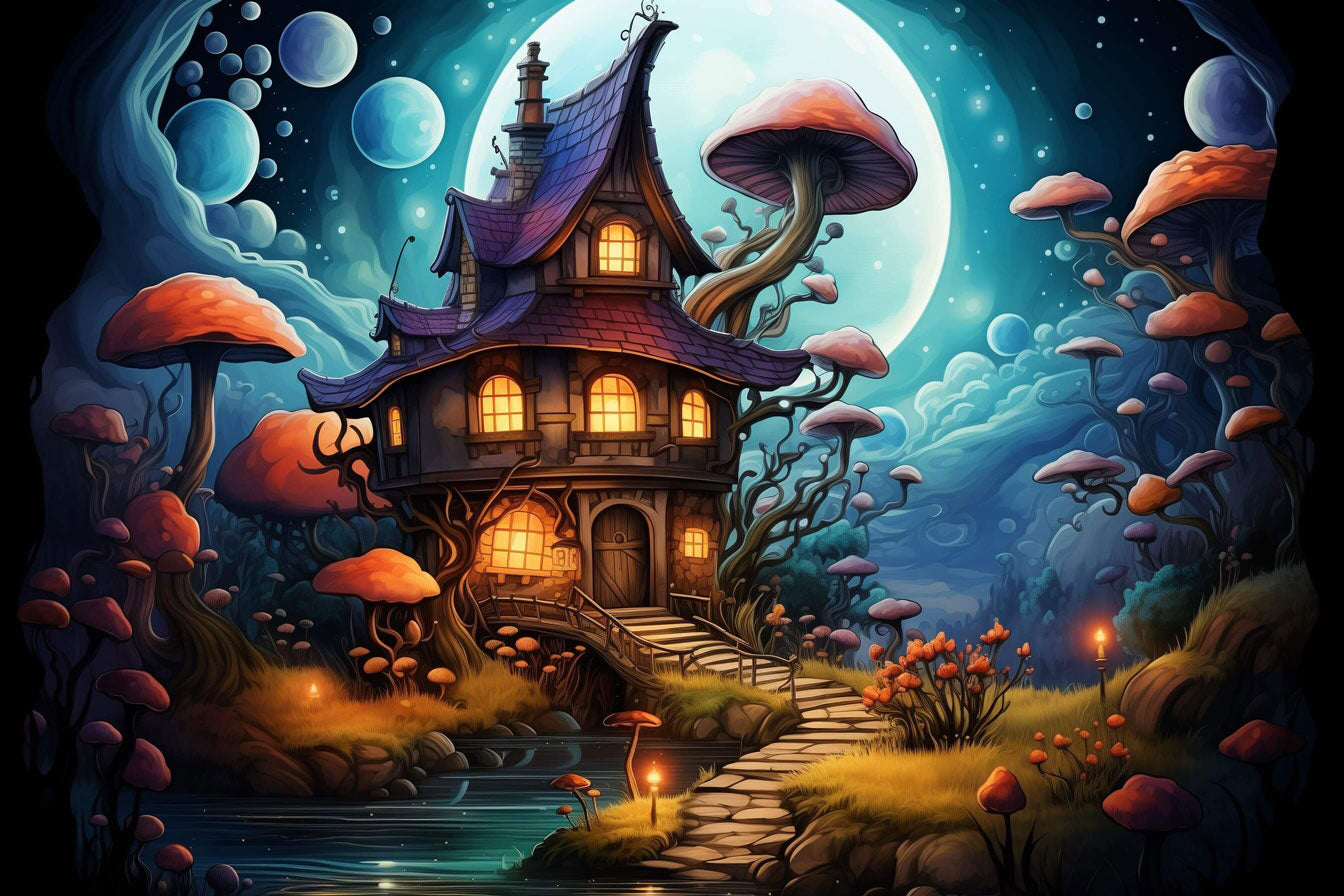 Weird Castle 500 / 1000 Piece Puzzle