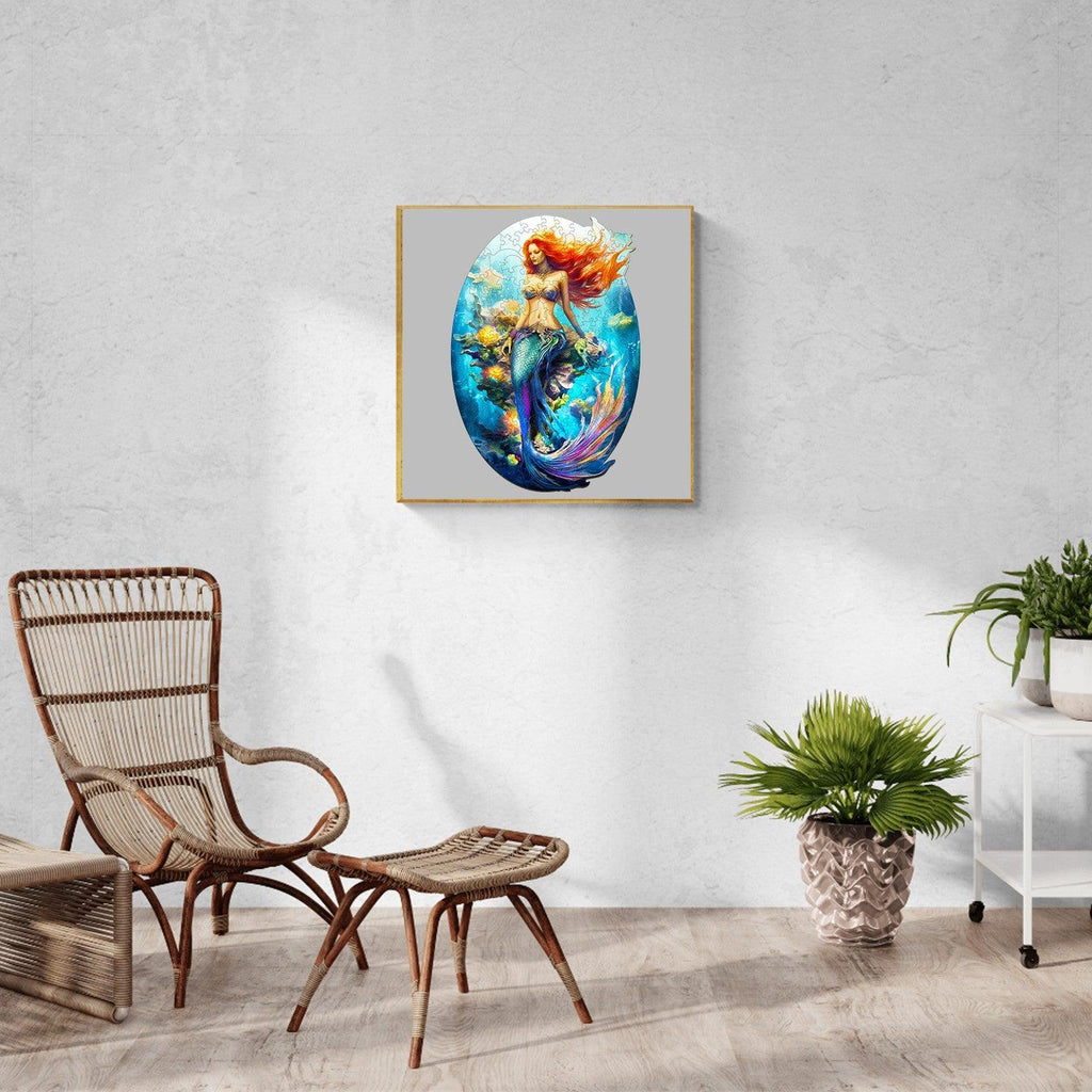 Mermaid 2 Wooden Jigsaw Puzzle