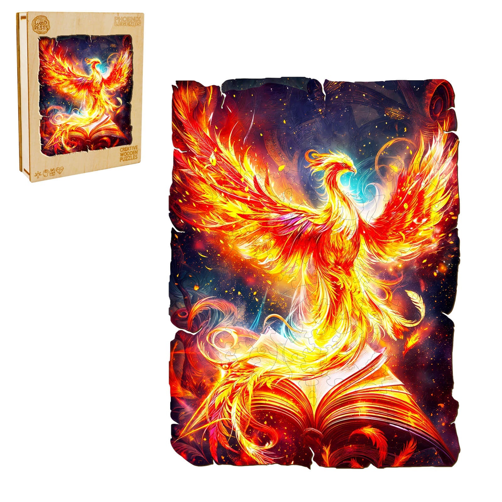 Phoenix Legends Wooden Jigsaw Puzzle