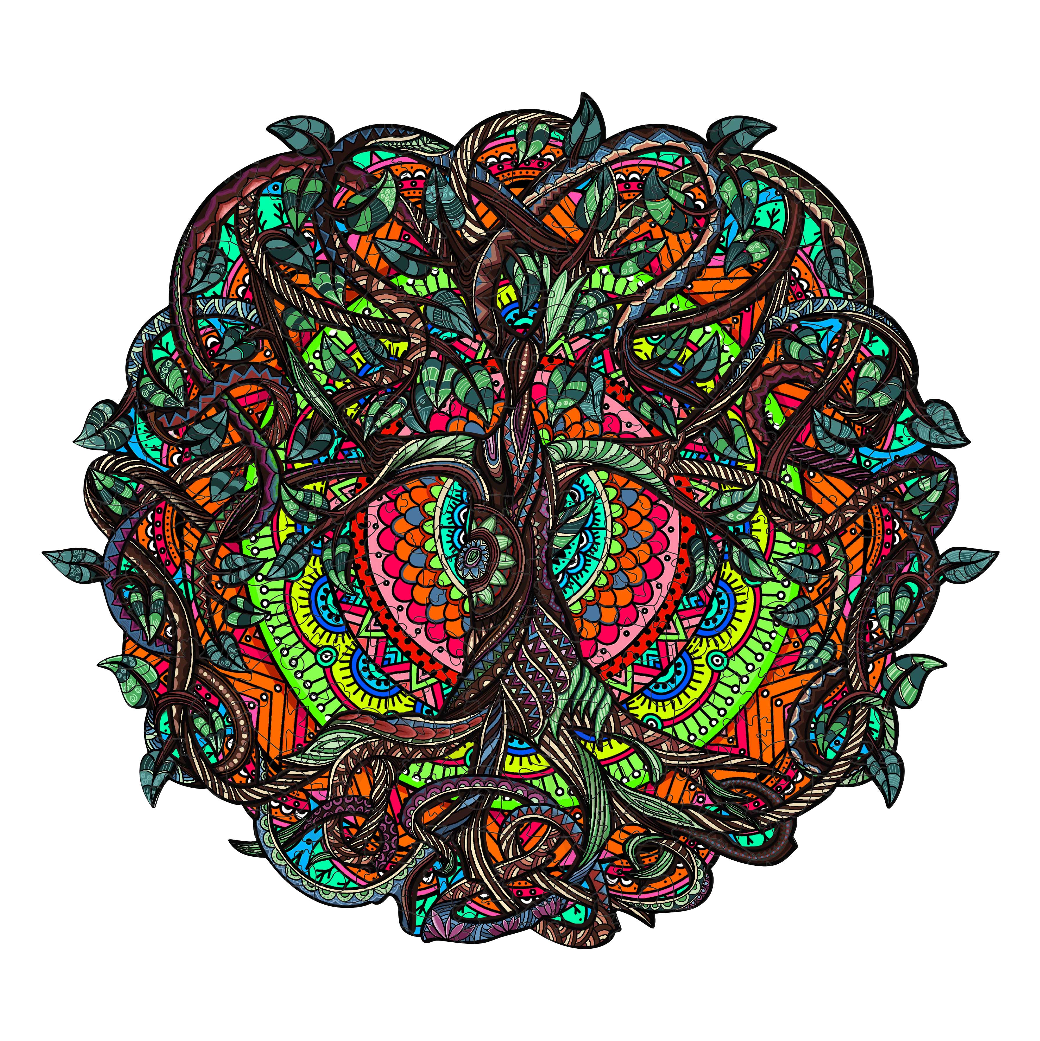 Tree Of Life Wooden Jigsaw Puzzle