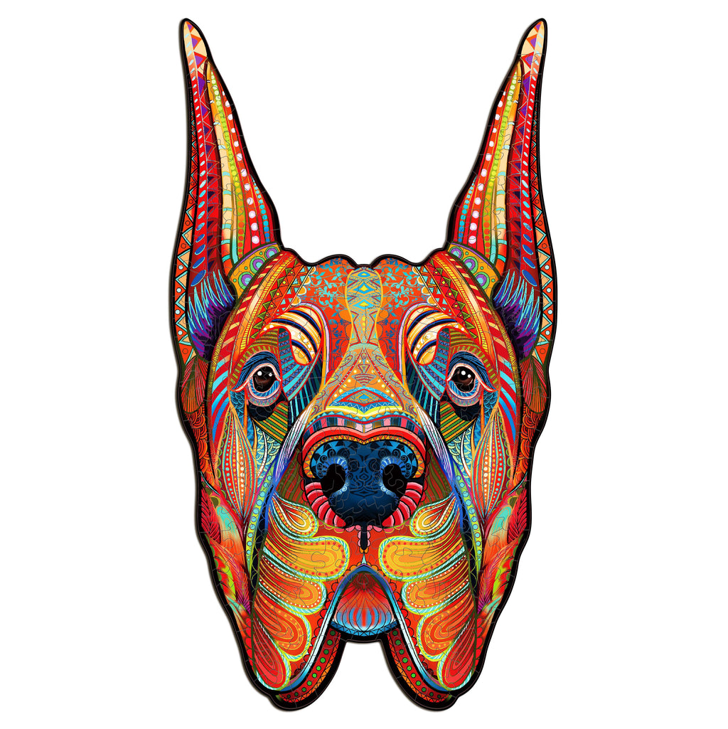 Great Dane Wooden Jigsaw Puzzle