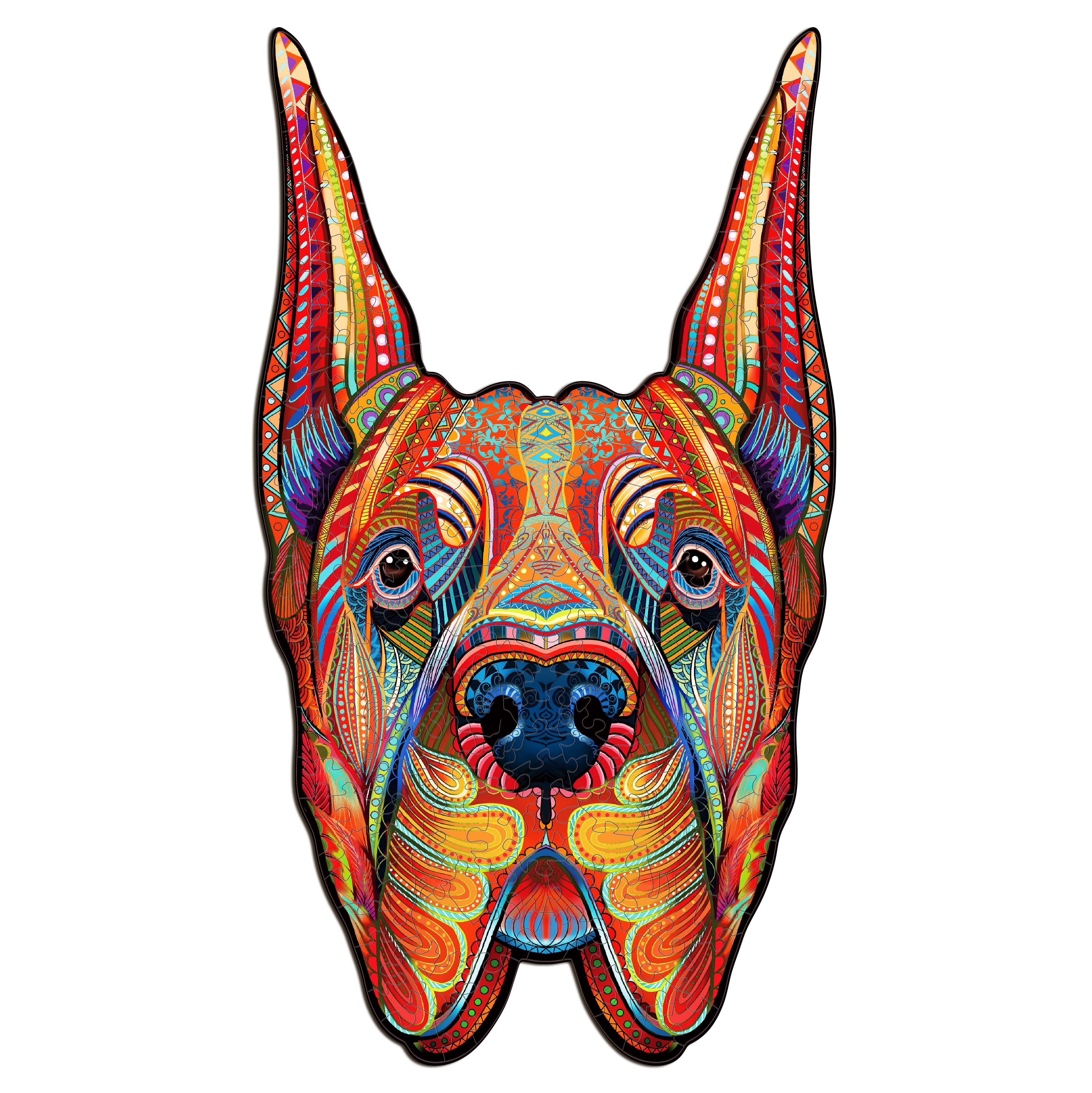 Great Dane Wooden Jigsaw Puzzle
