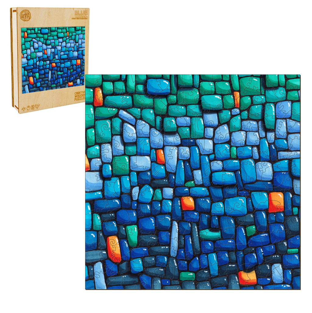 Blue Wall - By Artist Erin Desjardine