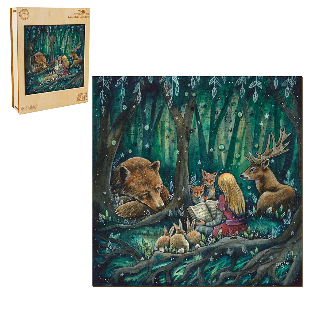 The Storyteller - By Artist Kathryn Fedora